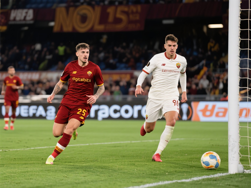 凭借这场关键的平局，罗马距离意甲前四仅一